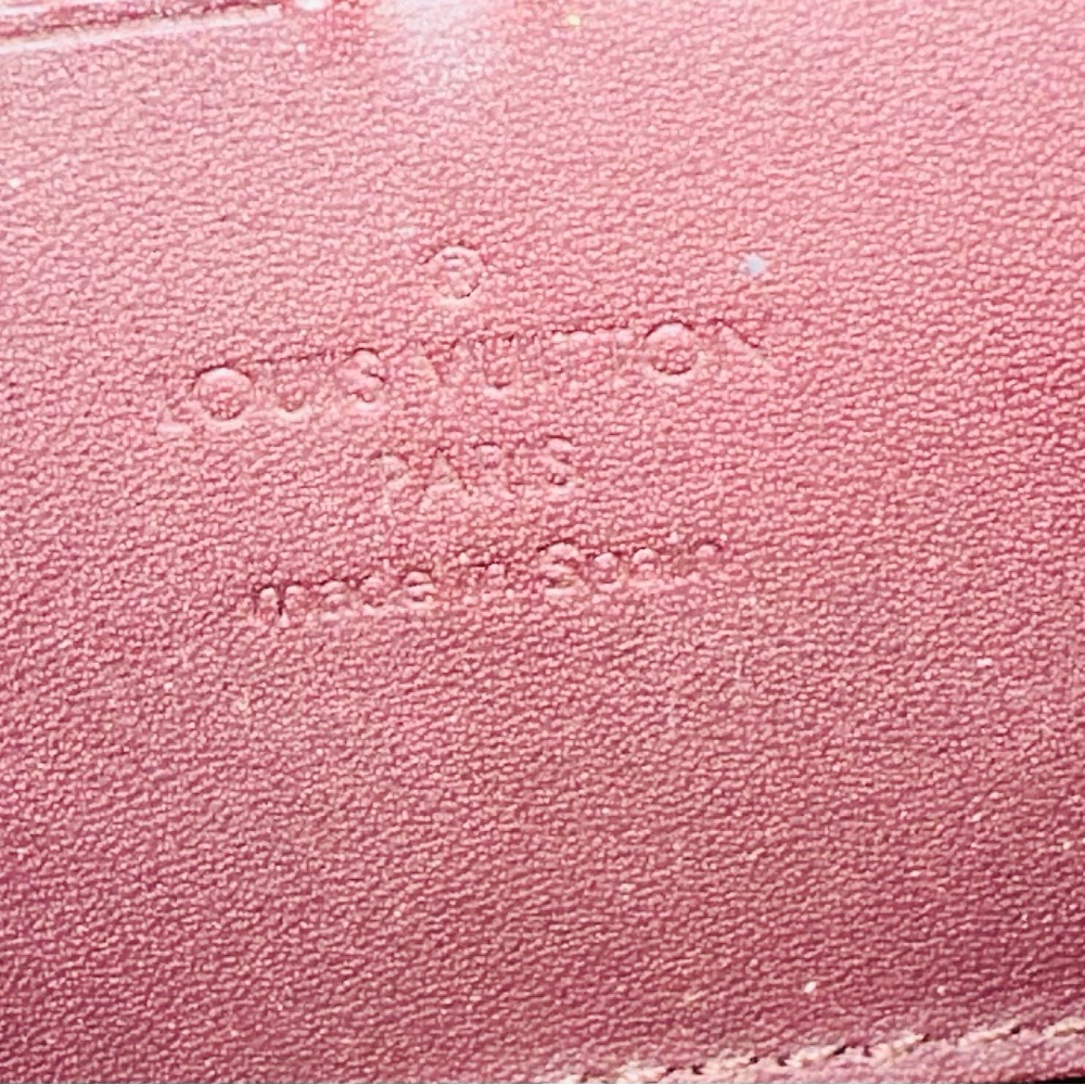 Louis Vuitton Amarante Monogram Vernis Zippy Wallet Rouge Fauviste - Picture 5 of 10